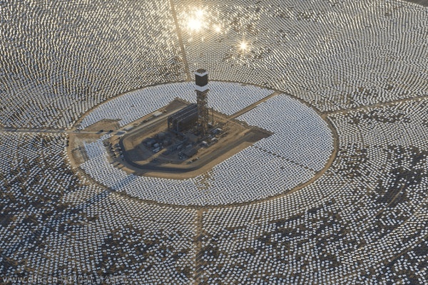 The world's largest solar power project