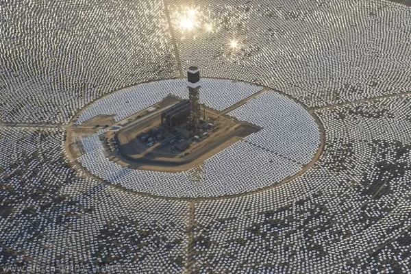 The world's largest solar power project