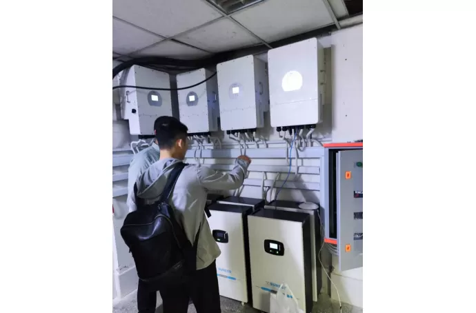 90KW Solar Energy  Storage Battery in Syria