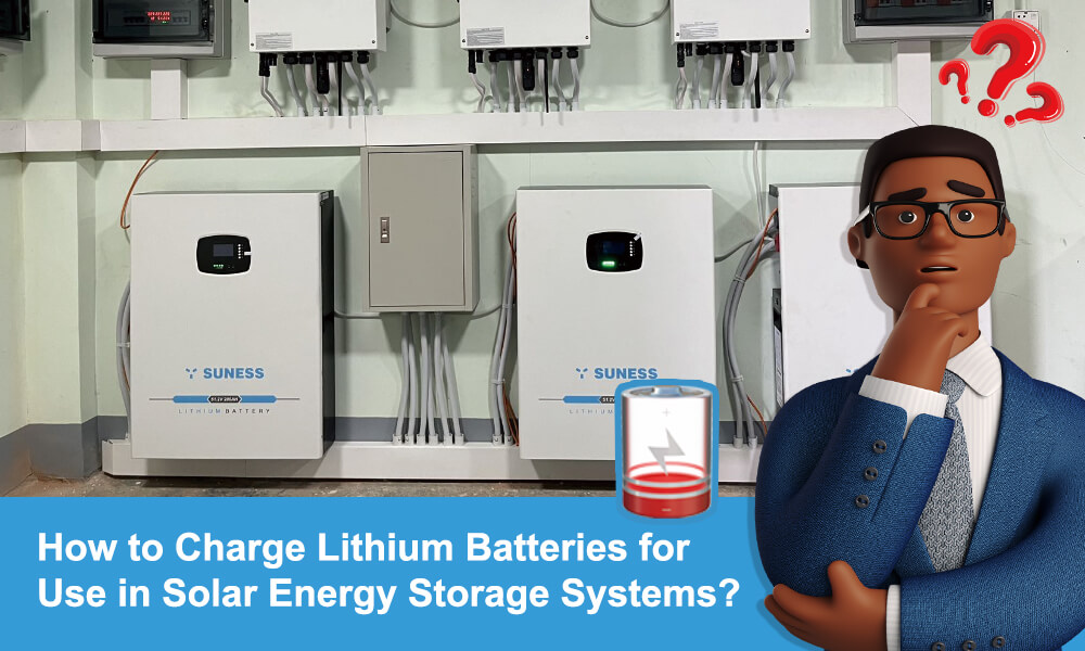 How to charge lithium batteries for photovoltaic energy storage systems?