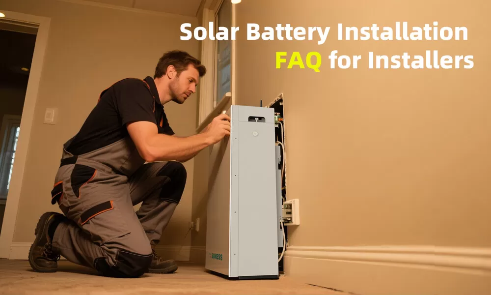 Solar Battery Installation FAQ for Installers