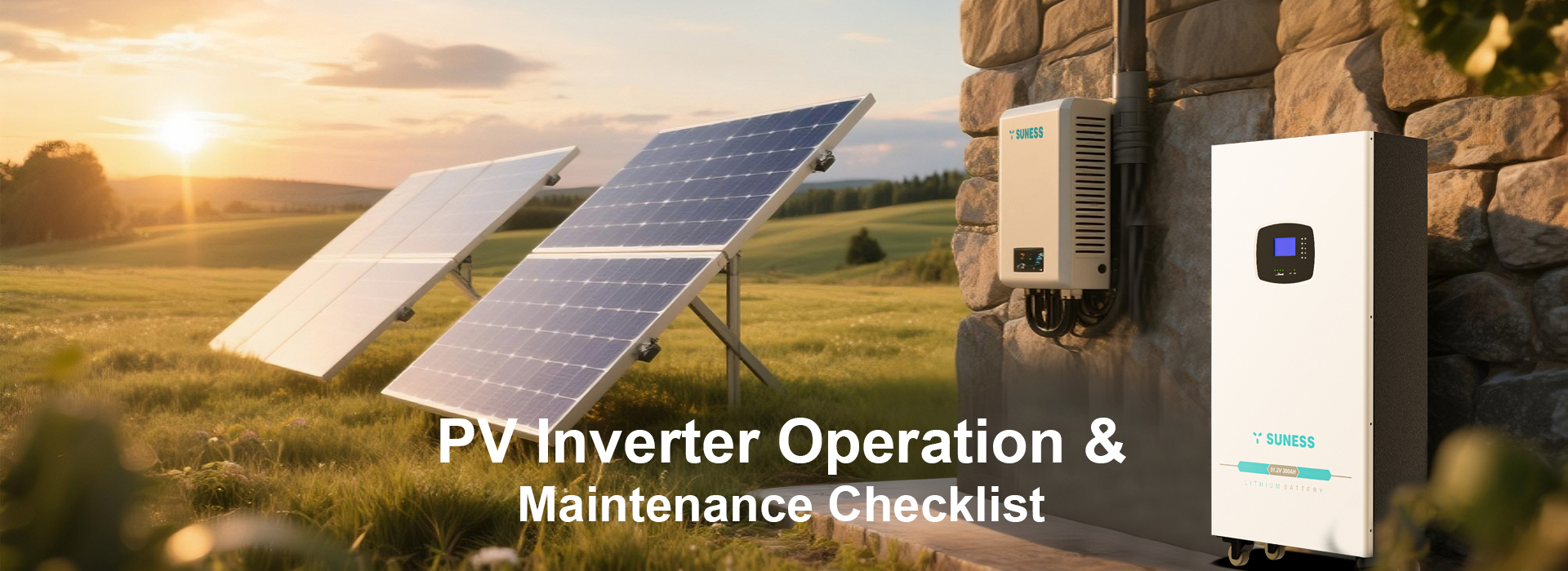 Photovoltaic Inverter Operation & Maintenance Checklist