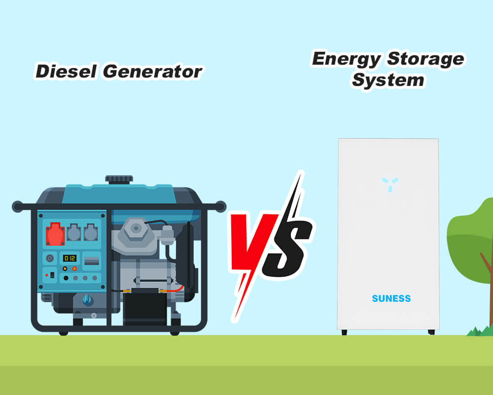 Diesel Generators vs. Lithium-ion Battery Energy Storage&mdash;Which is the Smarter Choice?