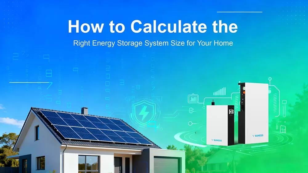 How to Calculate the Right Energy Storage System Size for Your Home