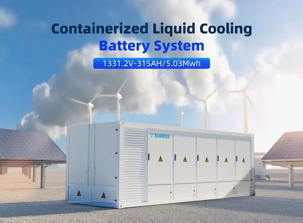 Liquid cooling technology empowers commercial and industrial energy storage | SUNESS