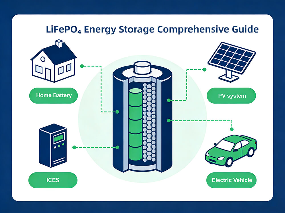 Understanding Stationary LiFePO₄ Energy Storage: A Comprehensive Guide by SUNESS