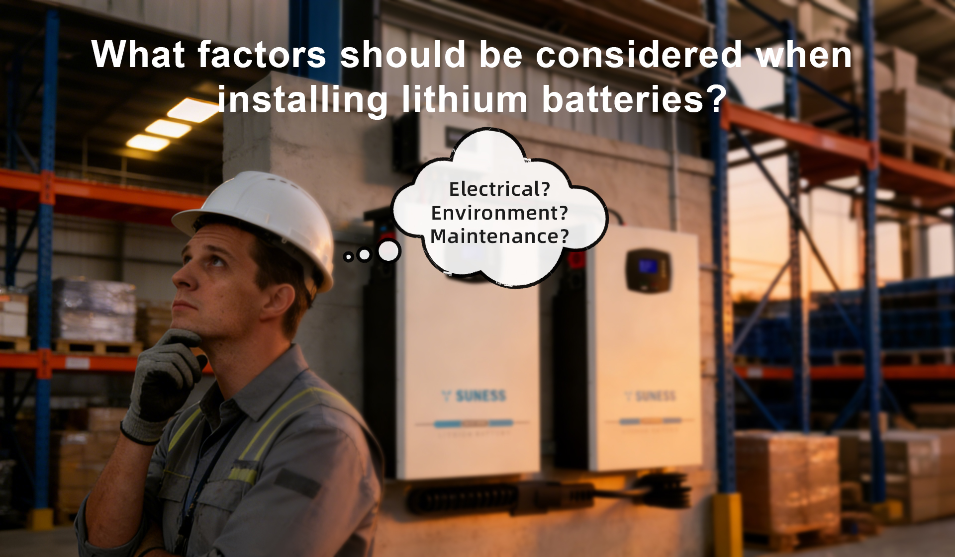What Factors Should Be Considered When Installing Lithium Batteries?