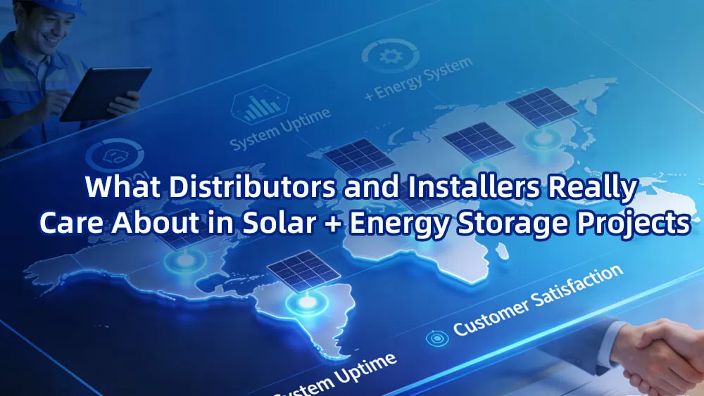 What Distributors and Installers Really Care About in Solar + Energy Storage Projects
