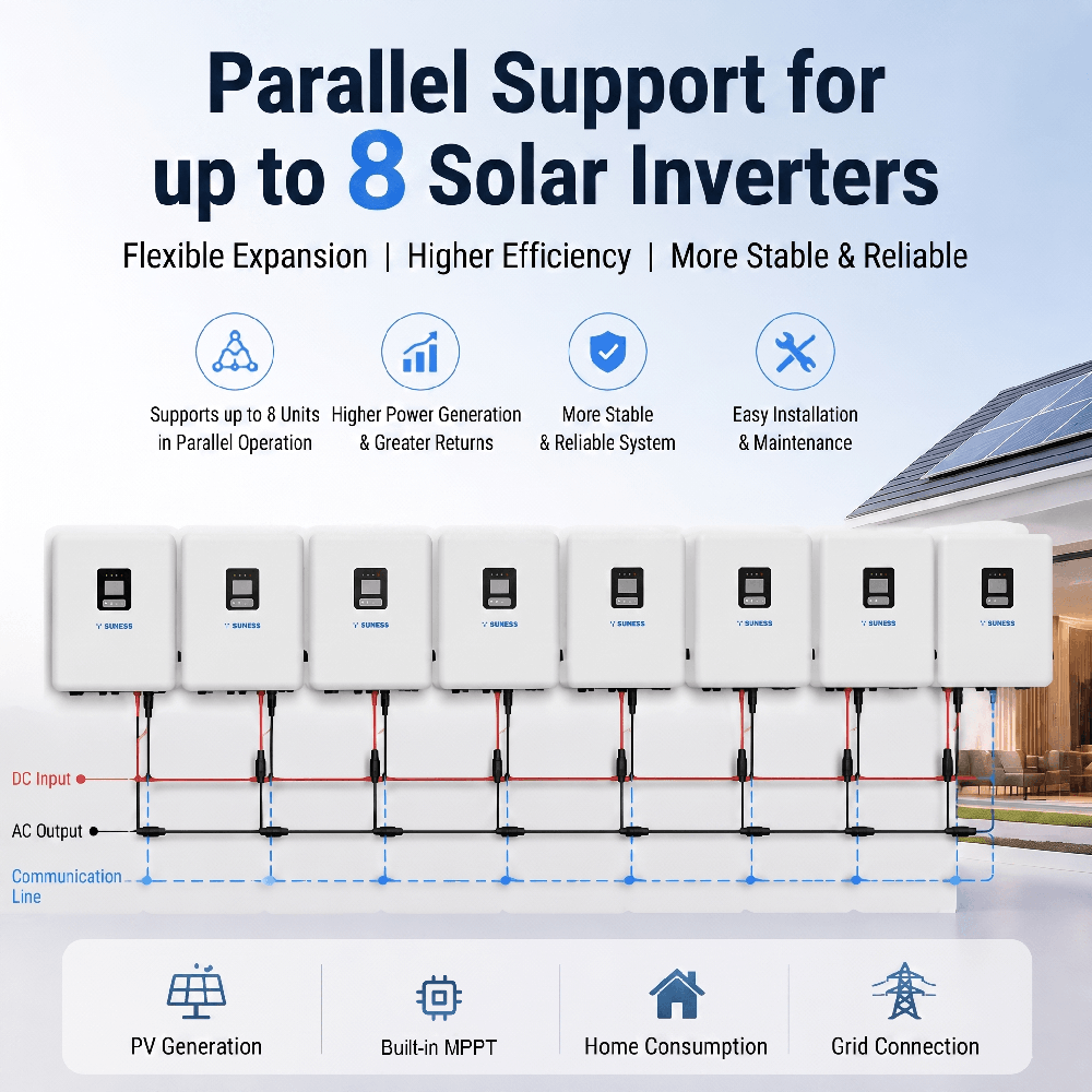 EH-8KL1 8KW| single phase |hybrid Inverter