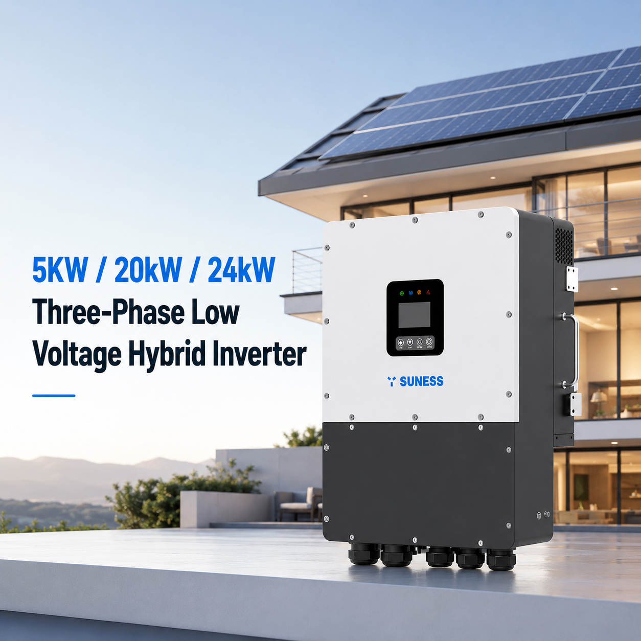 EH-24KL3 24KW| Three-phase | hybrid Inverter