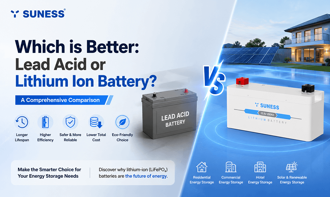 Which is Better: Lead Acid or Lithium Ion Battery? A Comprehensive Comparison