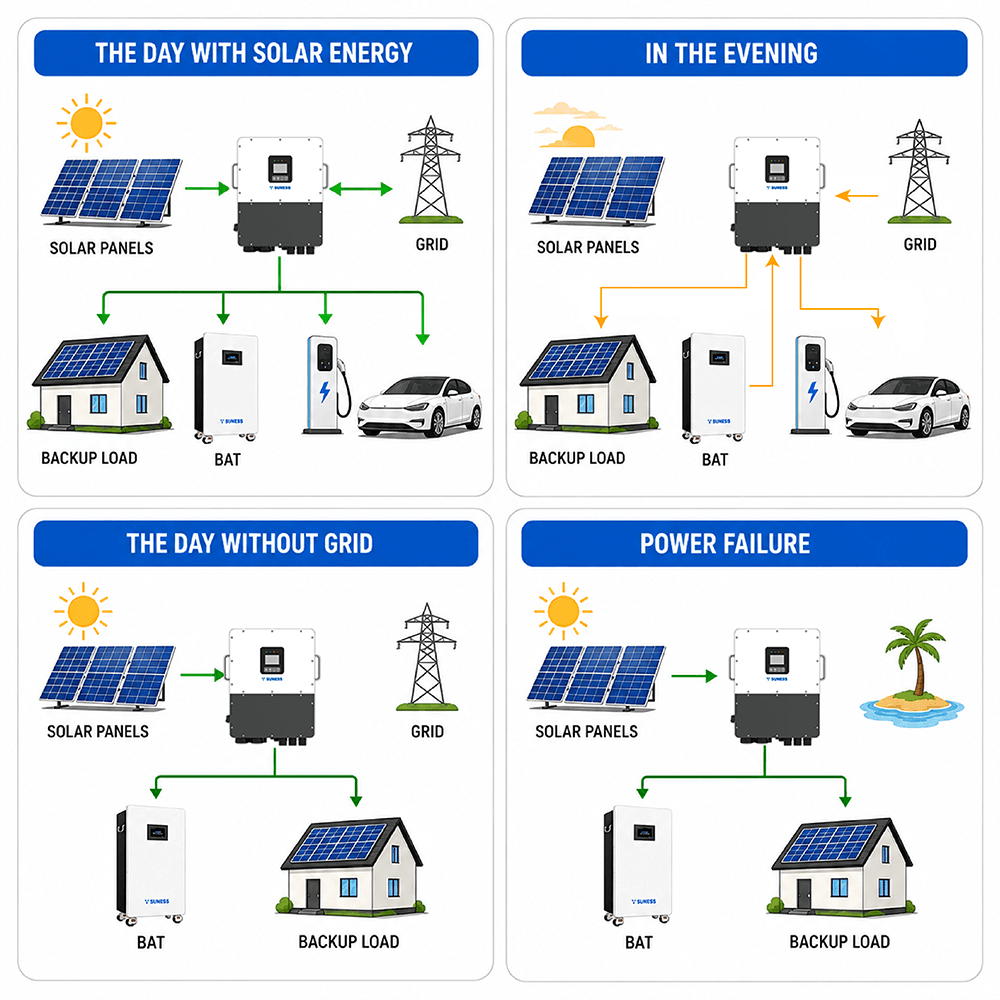 EC-Mini 18.02 18kWh LiFePO₄ Battery | 51.2V Home Energy Storage | SUNESS